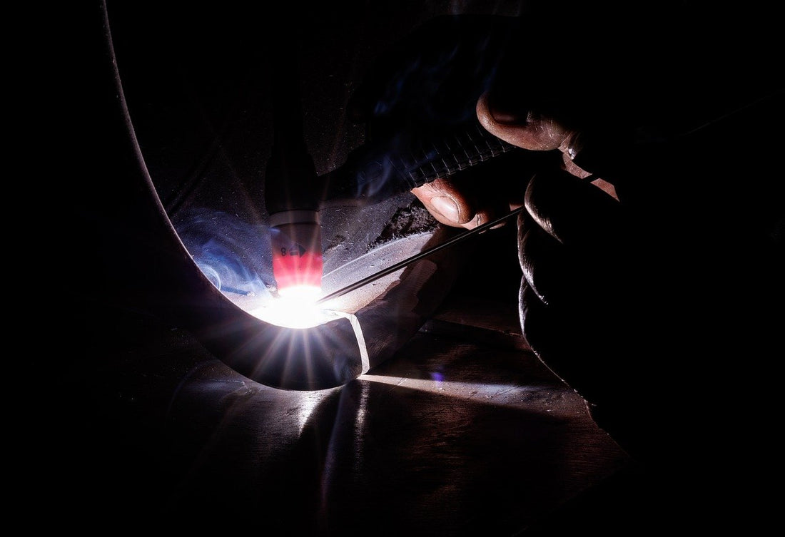 TIG/GTAW Welding on an alloy wheel